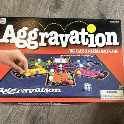Aggravation Board Game 