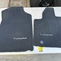 2016 Tundra Factory Floor Mats.