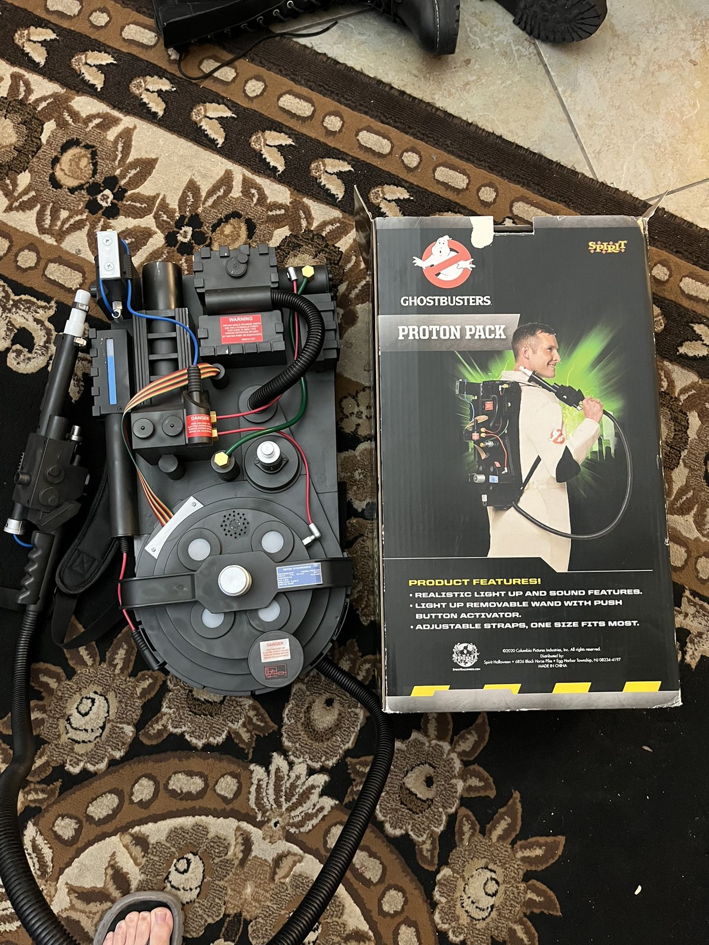 Ghostbuster Deluxe Replica proton pack