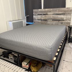 Zinus Joseph Queen Bed Frame W/ Storage