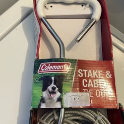 Pet Stake And  Tie Out