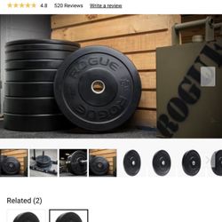 Rogue HG V2.0 45# pair + Free 10# Hi temp Pair