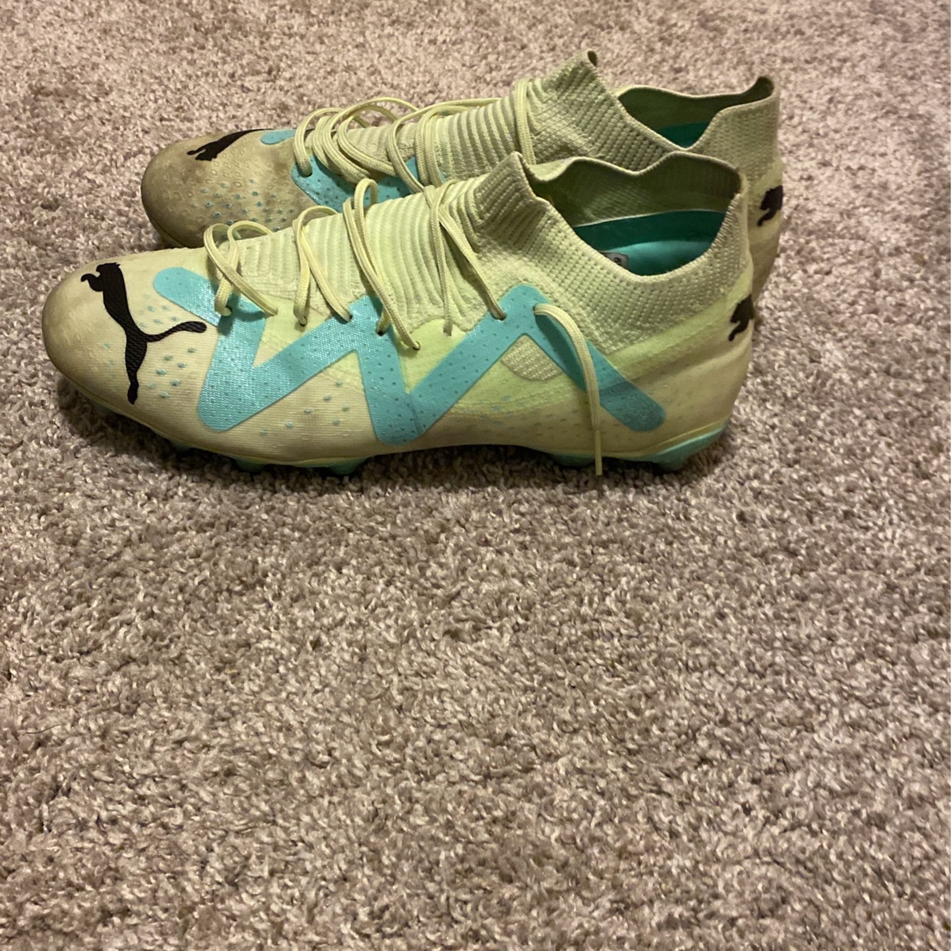 puma cleats size 8