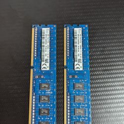 2x4gb DDR3 1600 RAM