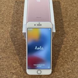 iPhone 7 Rose Gold 128 GB Model A1778 (Carrier Unlocked/No iCloud Lock)