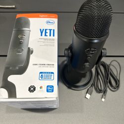 Logitech for Creators - Blue Yeti Premium Multi-Pattern USB Condenser Microphone