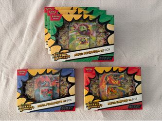 Pokrmon cards, various sealed