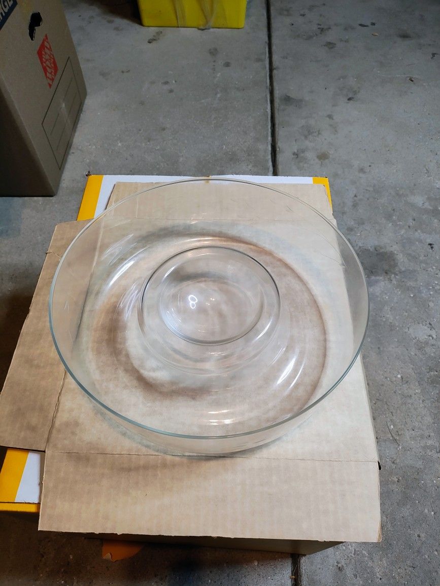 Vintage Princess House Heritage One Piece Chip And Dip Bowl