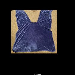 CHARTER CLUB HOME SOFT FLEECE BLANKET THROW BLUE wearable pockets