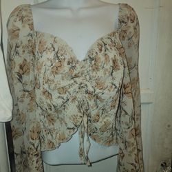Beautiful Flower Blouse