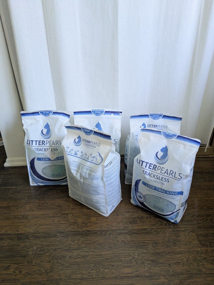 Cat Litter | Sealed Unused Litter pearls Trackless