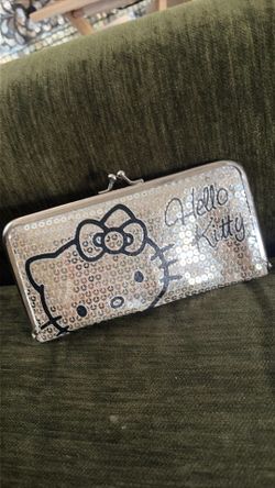 Hello kitty sequined wallet