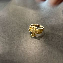 Gold Cross Ring (8)