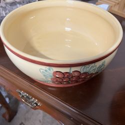Ceramic bowl 11” Diameter 