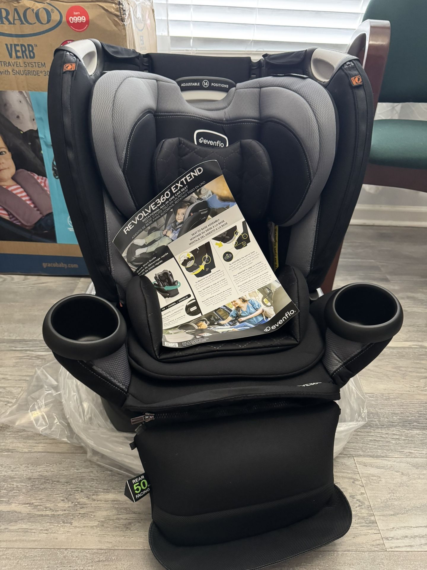 New car seats and more