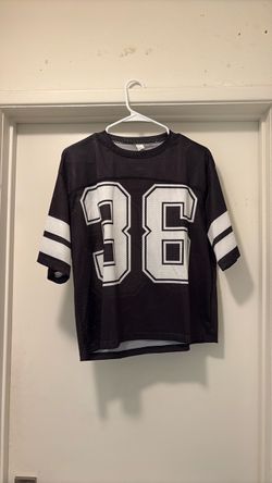 Black and white jersey