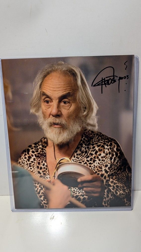 Tommy Chong Signed 8x10 Photo Autograph Collectible Cheech and Chong Actor