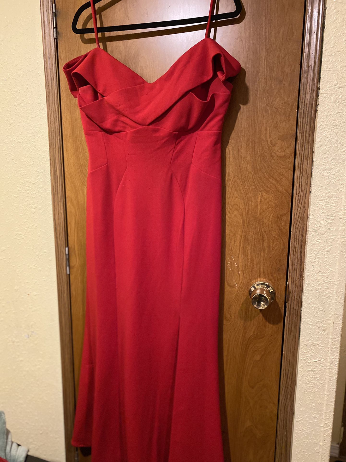 Vestido Rojo De Fiesta 