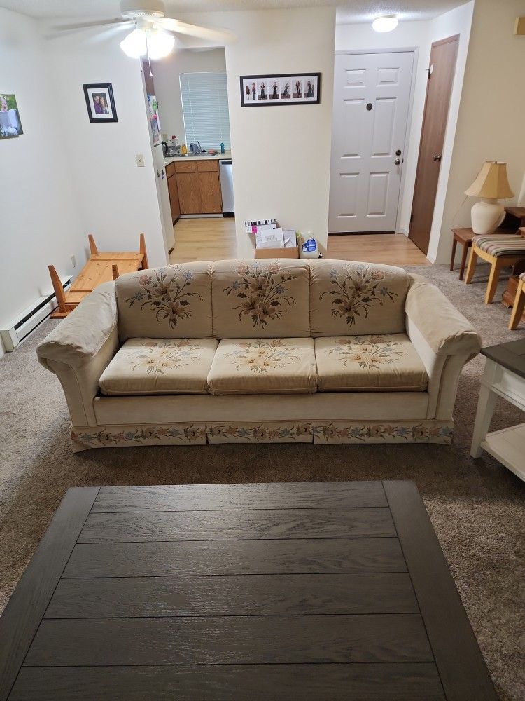 Layzboy Couch With Hideaway Bed