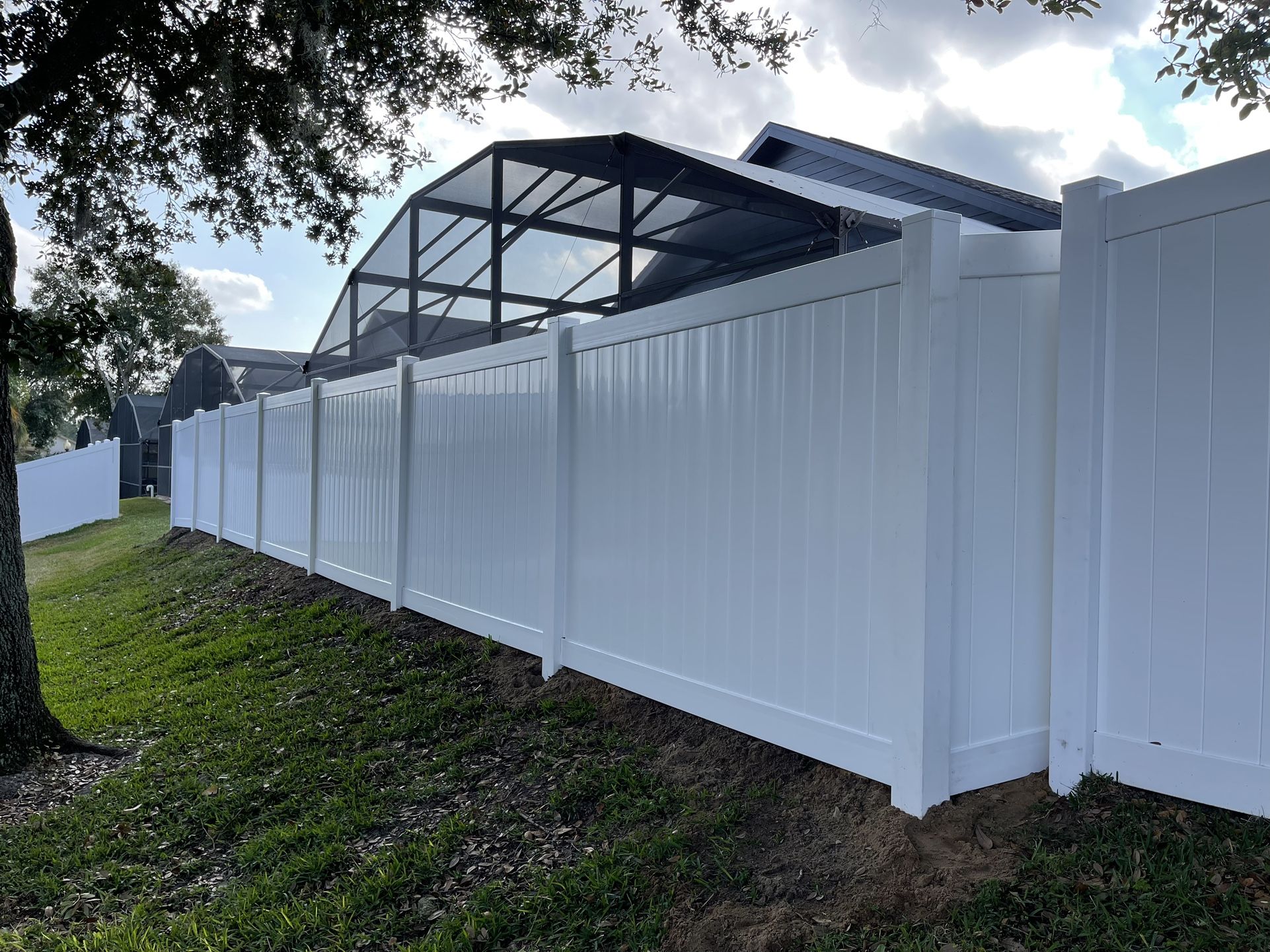 Vinyl Fence