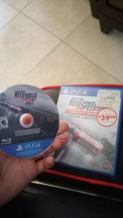 Need For Speed Ps4