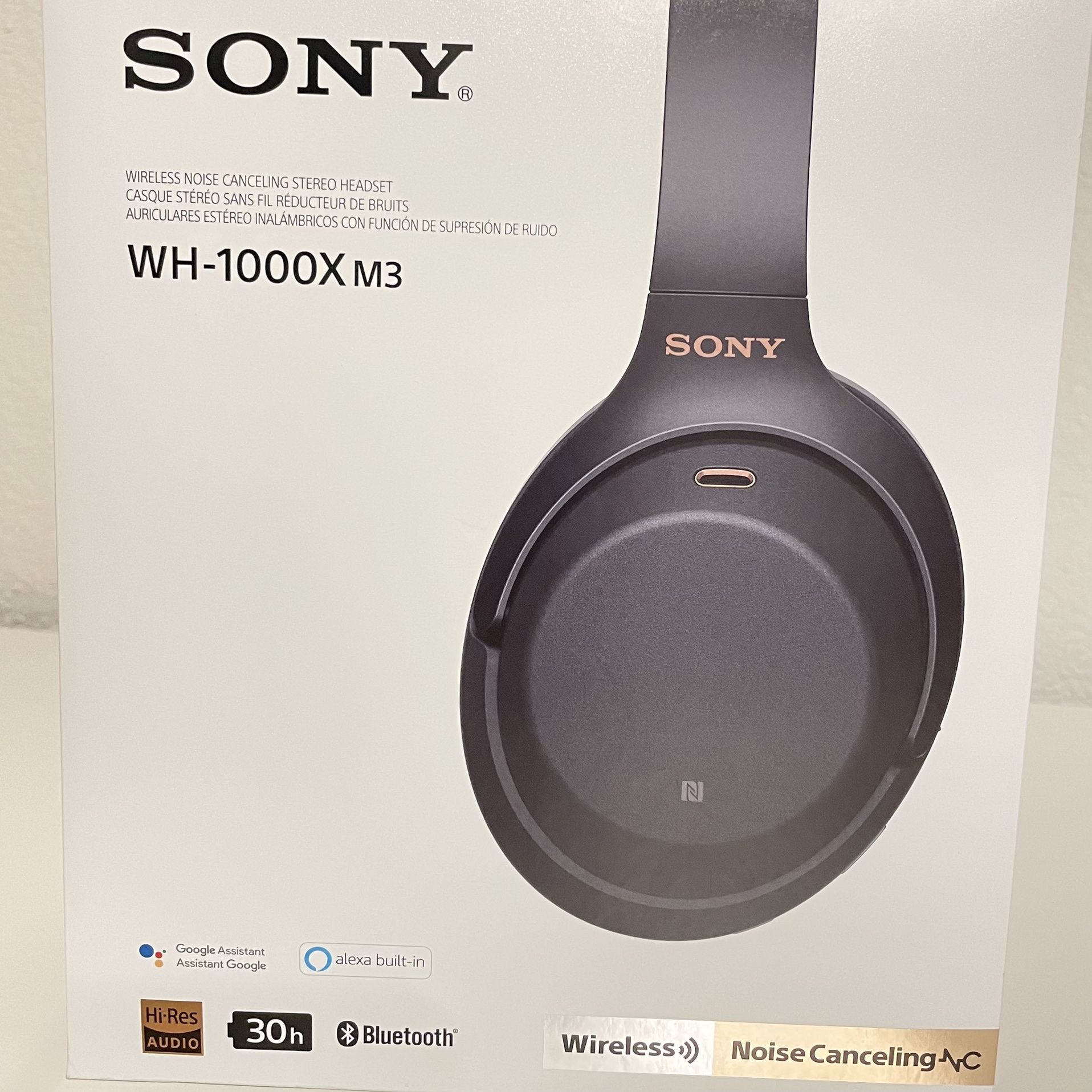 Sony WH-1000X m3 Wireless Headphone