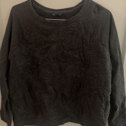 Womens Sweatshirt Lands end Size Large 