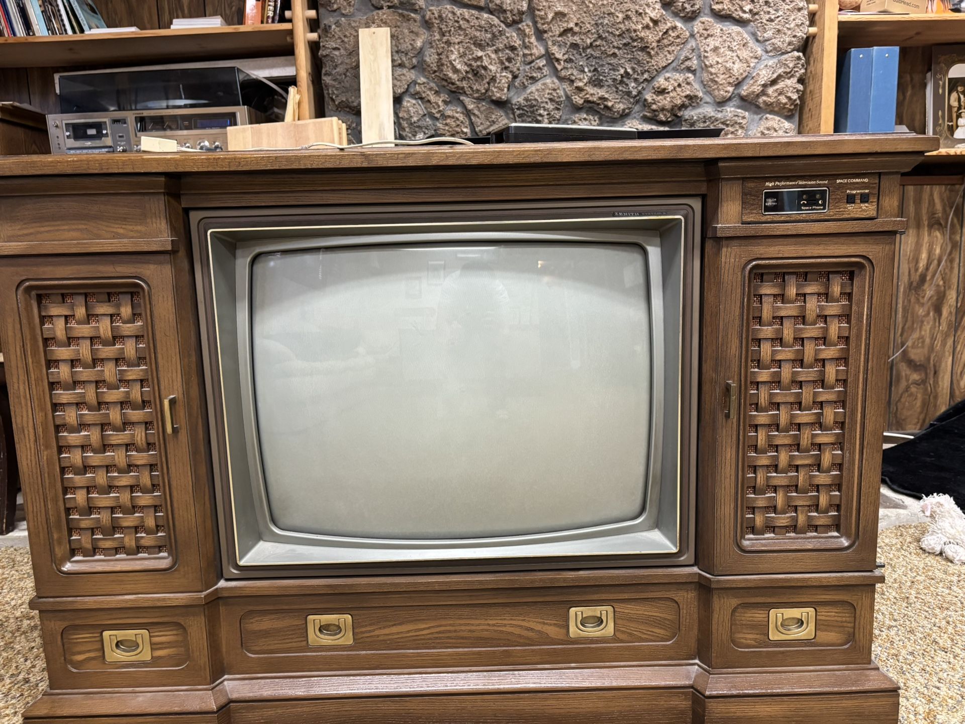 zenith system B old antique tv
