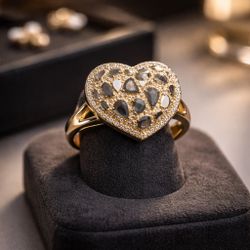 Viral Ring ( 6,7,8,9)  Gold Plated/ Oro Laminado High Quality/Alta Calidad