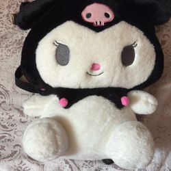 Kuromi Plush Backpack