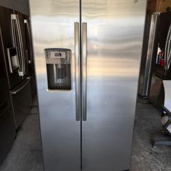 36” GE REFRIGERATOR FRIDGE REFRIGERADOR NEVERA HELADERA GOOD CONDITION DELIVERY FREE 100 DAYS WARRANTY 