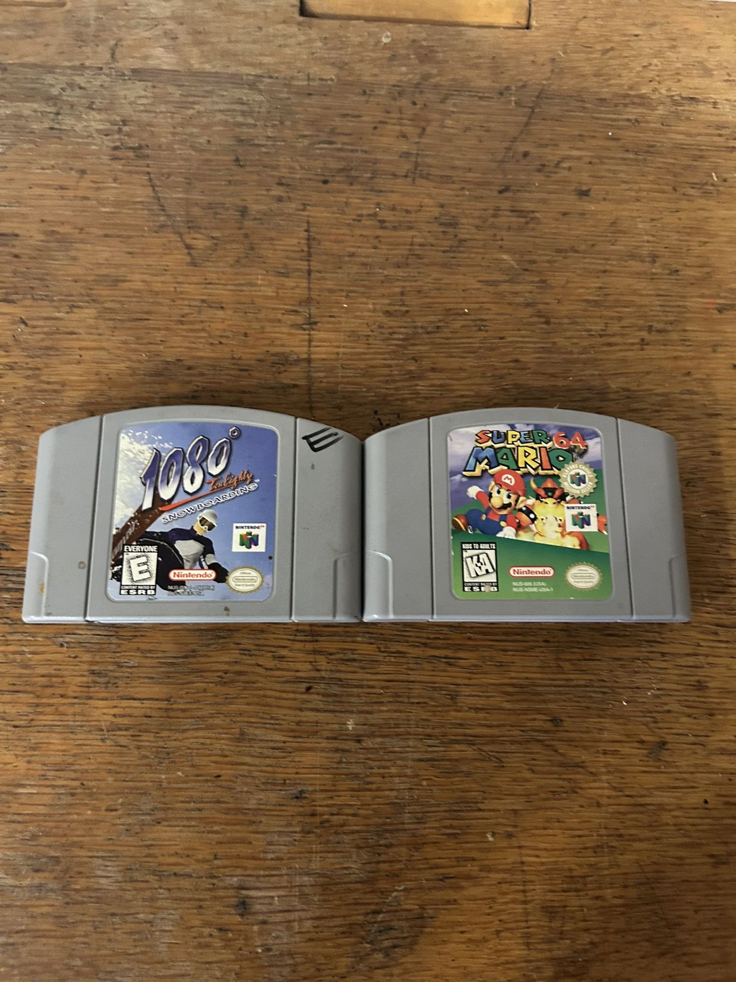 Nintendo 64 Classics Bundle: Super Mario 64 & 1080° Snowboarding – Tested & Working!