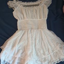 White Shorts Romper