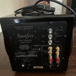 Sun Fire Subwoofer 