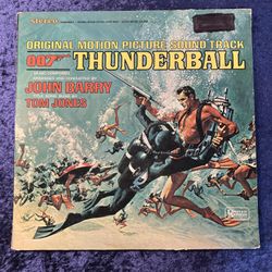 James Bond   Thunderball - Orig Soundtrack LP 1965 Vintage Vinyl