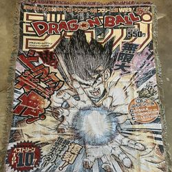 Dragon Ball Z Anime Woven Tapestry/Rug/Blanket