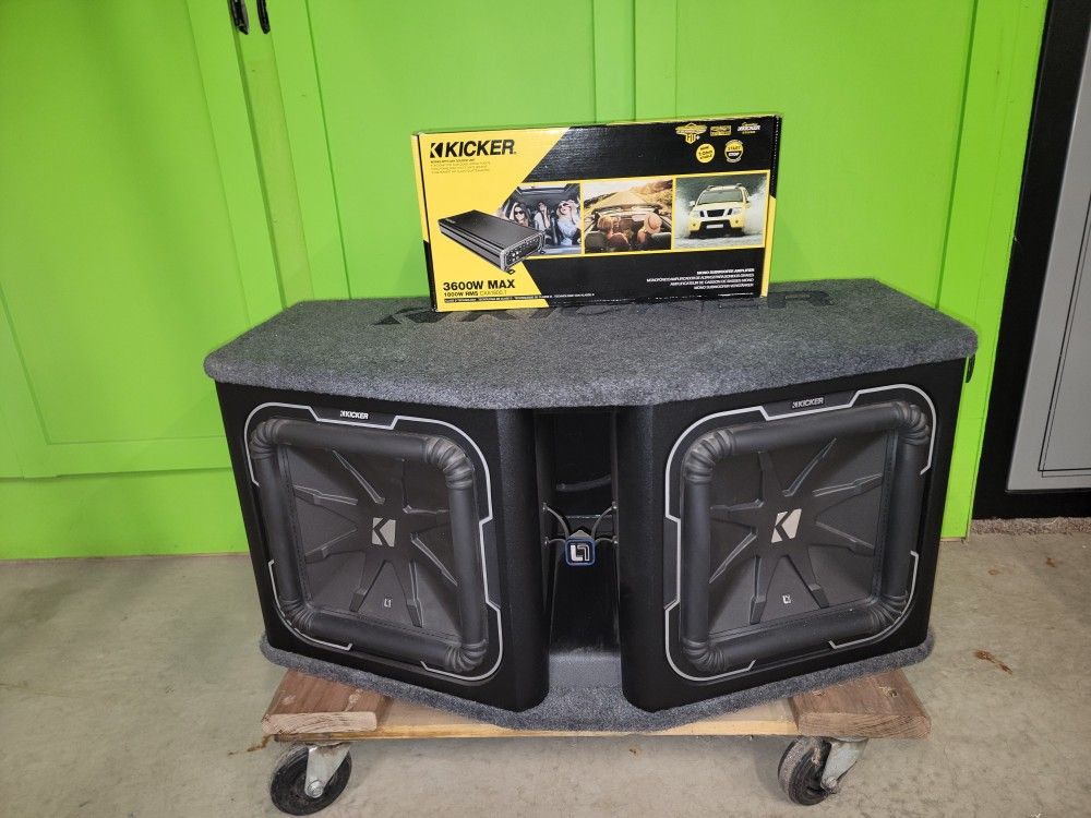 Kicker Subwoofers & Amplifier