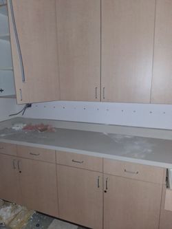 Very nice high quality cabinets and customizable shelves.