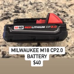 Milwaukee M18 CP2.0 Battery #11560