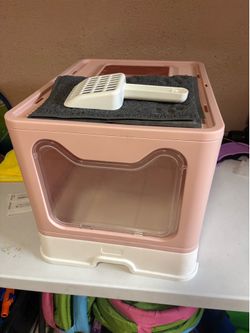 Cat litter box