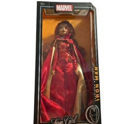 MADAME ALEXANDER--FAN GIRL--MARVEL'S 14" IRON MAN DOLL (NEW) SHELF WEAR
