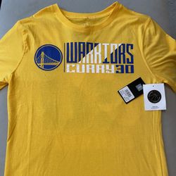 NBA Golden State Warriors Stephen Curry jersey t-shirt