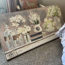 Framed Floral Wall Art 