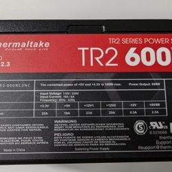 Thermaltake 600w PC Power Supply 
