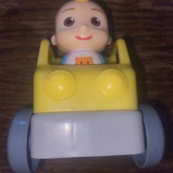 CoComelon Build A Car 4-Piece Set JJ School Bus 