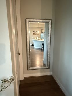 Silver Wall Mirror