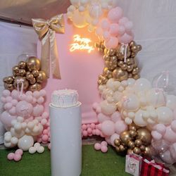 Arreglo para 15 años Temática moños