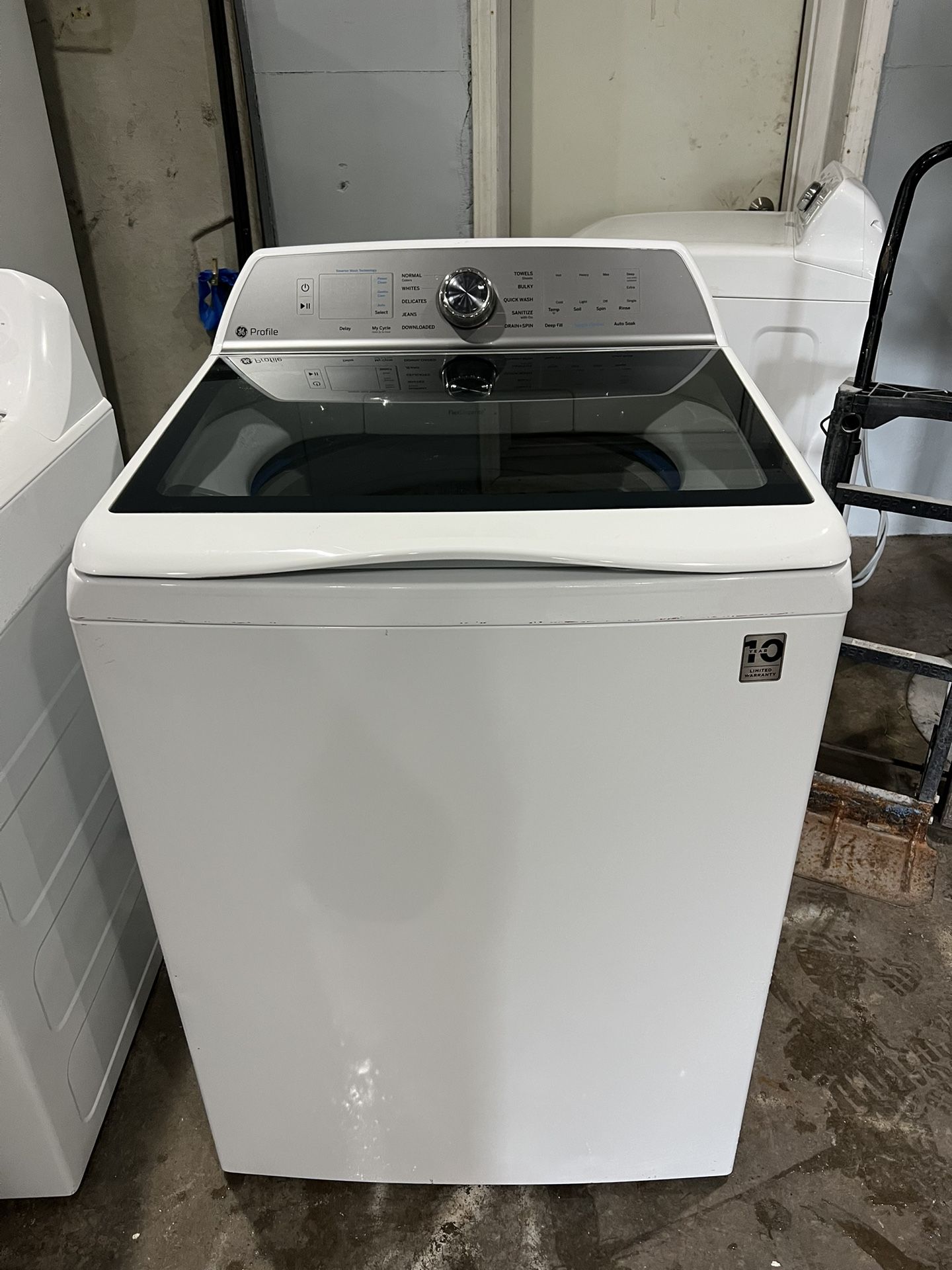 GE washer top-load