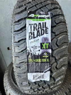 4 NEW 275/45R20 XT ATTURO TIRES