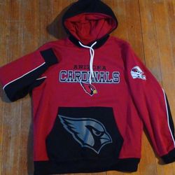 Men's Size Xlarge Arizona Cardinals Phoenix Hoodie pullover Big Logo 